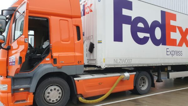 Mobiele opzet roetfilter Truck